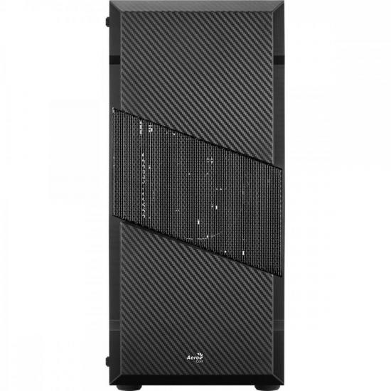 Gabinete Gamer Aerocool Mid Tower Menace Saturn FRGB Preto por 324,00 à vista no boleto/pix ou parcele em até 10x sem juros. Compre na loja Mundomax!
