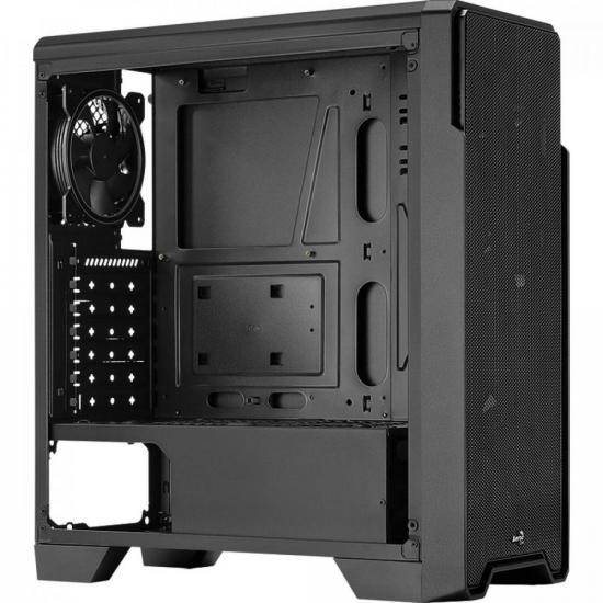 Gabinete Gamer Aerocool Ore Saturn Preto RGB Lateral Acrílico por 511,00 à vista no boleto/pix ou parcele em até 10x sem juros. Compre na loja Mundomax!