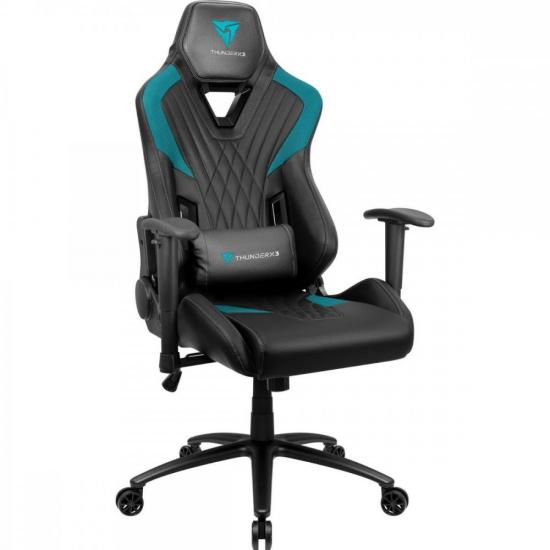 Cadeira Gamer ThunderX3 DC3 Ciano por 1.504,99 à vista no boleto/pix ou parcele em até 12x sem juros. Compre na loja Mundomax!