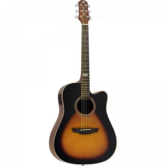 Violão Eletroacústico Strinberg Sd200c Aço Fosco Honeyburst Satin por 963,90 à vista no boleto/pix ou parcele em até 10x sem juros. Compre na loja Mundomax!