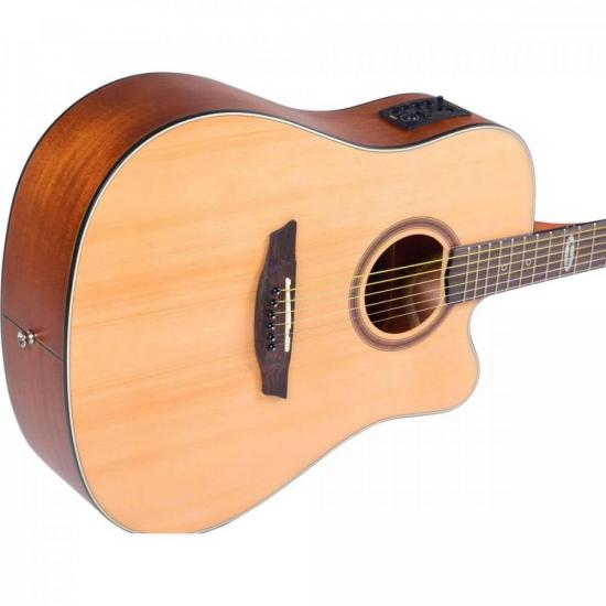 Violão Strinberg SD200C Aço Eletroacústico Fosco Natural Satin por 1.099,00 à vista no boleto/pix ou parcele em até 12x sem juros. Compre na loja Mundomax!