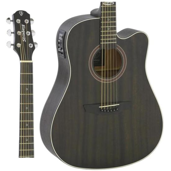 Violão Strinberg SD200C Aço Eletroacústico Fosco Tobacco Satin por 1.099,00 à vista no boleto/pix ou parcele em até 12x sem juros. Compre na loja Mundomax!