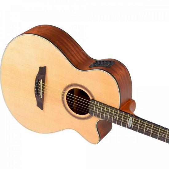 Violão Strinberg SA200C Aço Eletroacústico Fosco Natural Satin por 1.158,00 à vista no boleto/pix ou parcele em até 12x sem juros. Compre na loja Mundomax!
