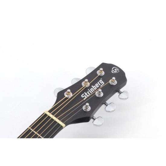 Violão Strinberg SA200C Aço Eletroacústico Fosco Tobacco Satin por 1.119,00 à vista no boleto/pix ou parcele em até 12x sem juros. Compre na loja Mundomax!