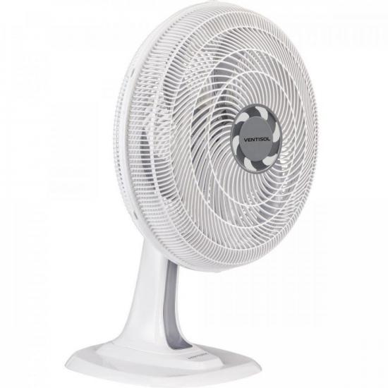 Ventilador de Mesa 40cm 127V TURBO6 Branco VENTISOL por 141,90 à vista no boleto/pix ou parcele em até 5x sem juros. Compre na loja Mundomax!