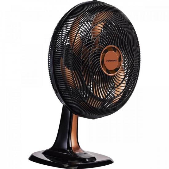 Ventilador de Mesa Ventisol Turbo 6 40cm Bronze 127v por 195,00 à vista no boleto/pix ou parcele em até 7x sem juros. Compre na loja Mundomax!