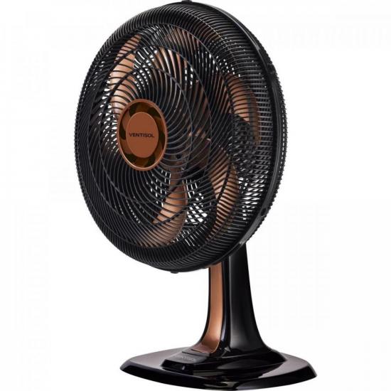 Ventilador de Mesa Ventisol Turbo 6 40cm Bronze 220v por 195,00 à vista no boleto/pix ou parcele em até 7x sem juros. Compre na loja Mundomax!