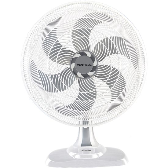 Ventilador de Mesa Ventisol Turbo 6 50cm Branco 127v por 184,90 à vista no boleto/pix ou parcele em até 7x sem juros. Compre na loja Mundomax!