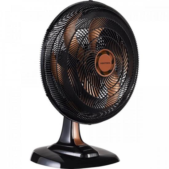 Ventilador de Mesa Ventisol Turbo 6 50cm Bronze 220v por 196,00 à vista no boleto/pix ou parcele em até 7x sem juros. Compre na loja Mundomax!