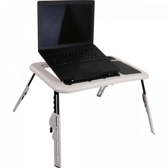 Mesa para Notebook NT-WIT Branca MULTIVISÃO por 0,00 à vista no boleto/pix ou parcele em até 1x sem juros. Compre na loja Mundomax!