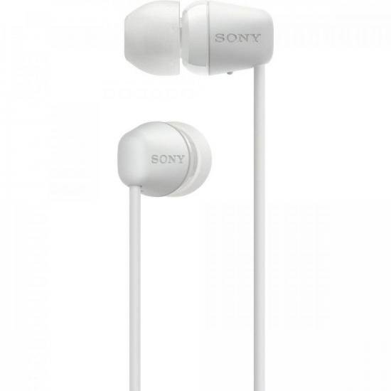 Fone de Ouvido Bluetooth WI-C200 Branco SONY por 181,90 à vista no boleto/pix ou parcele em até 7x sem juros. Compre na loja Mundomax!
