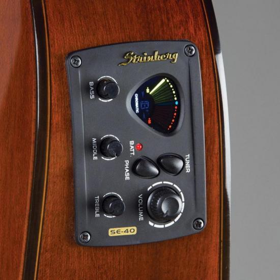 Violão Eletroacústico Strinberg SF200C Aço Mogno Satin por 1.079,00 à vista no boleto/pix ou parcele em até 12x sem juros. Compre na loja Mundomax!