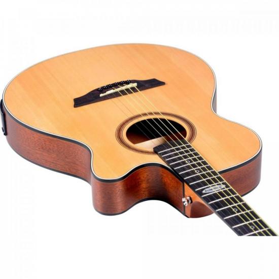 Violão Eletroacústico Strinberg Sf200c Aço Natural Satin por 971,00 à vista no boleto/pix ou parcele em até 10x sem juros. Compre na loja Mundomax!