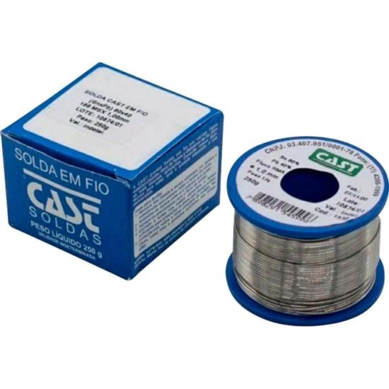 Solda em Fio 189-MSX1,00MM 250g Cast por 32,90 à vista no boleto/pix ou parcele em até 1x sem juros. Compre na loja Mundomax!