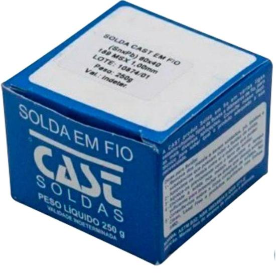 Solda em Fio 189-MSX1,00MM 250g Cast por 32,90 à vista no boleto/pix ou parcele em até 1x sem juros. Compre na loja Mundomax!