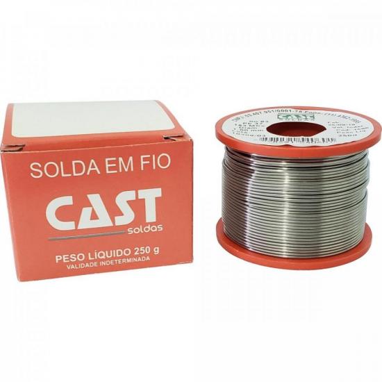 Solda em Fio 183-MSX0,55MM 250g CAST por 33,90 à vista no boleto/pix ou parcele em até 1x sem juros. Compre na loja Mundomax!