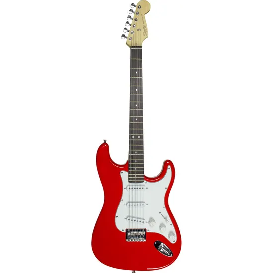 Guitarra Squier Stratocaster Mainstream Vermelha por 0,00 à vista no boleto/pix ou parcele em até 1x sem juros. Compre na loja Mundomax!