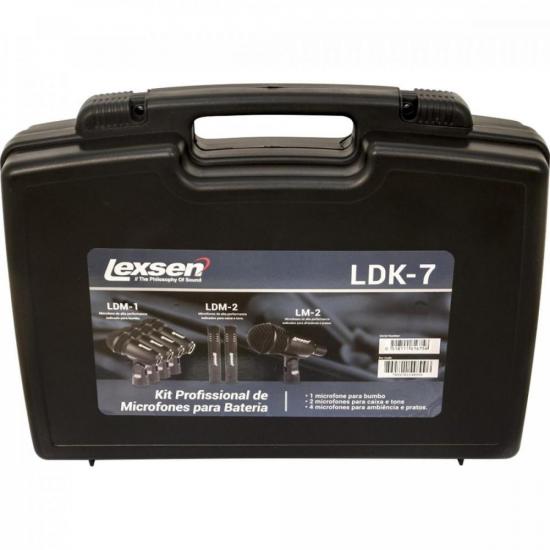 Kit Microfones para Bateria LDK-7 LEXSEN por 2.147,00 à vista no boleto/pix ou parcele em até 12x sem juros. Compre na loja Mundomax!