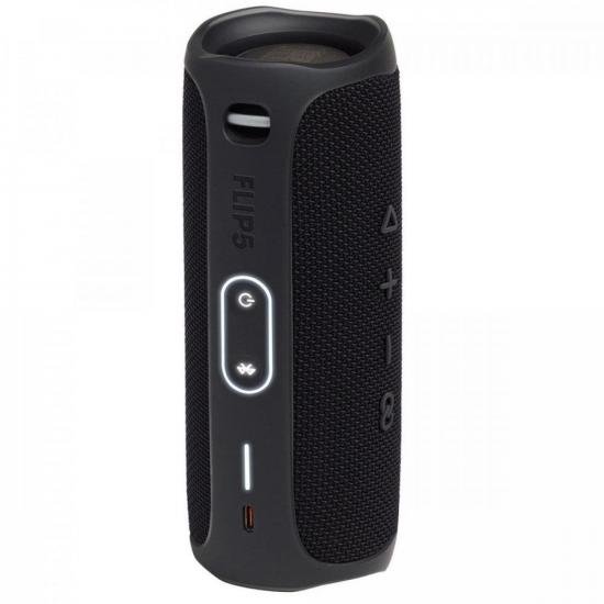 Caixa Multimídia Portátil Bluetooth FLIP 5 Preta JBL por 785,90 à vista no boleto/pix ou parcele em até 10x sem juros. Compre na loja Mundomax!