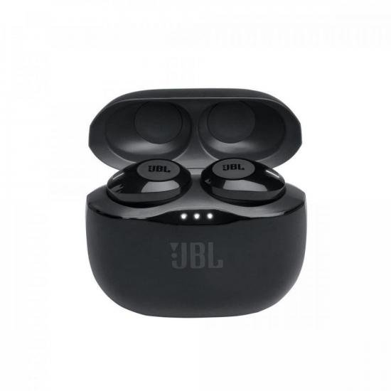 Fone de Ouvido Bluetooth Tune 120TWS Preto JBL por 558,90 à vista no boleto/pix ou parcele em até 10x sem juros. Compre na loja Mundomax!