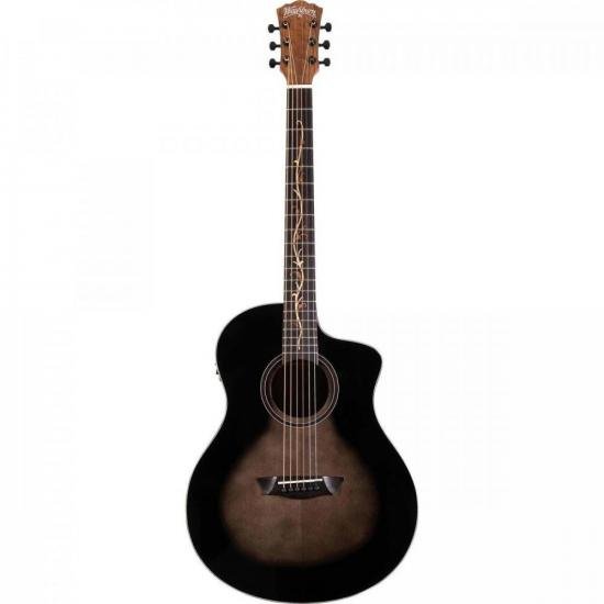 Violão Eletroacústico Washburn Bella Tono Vite S9v Gloss Charcoal Burst por 0,00 à vista no boleto/pix ou parcele em até 1x sem juros. Compre na loja Mundomax!
