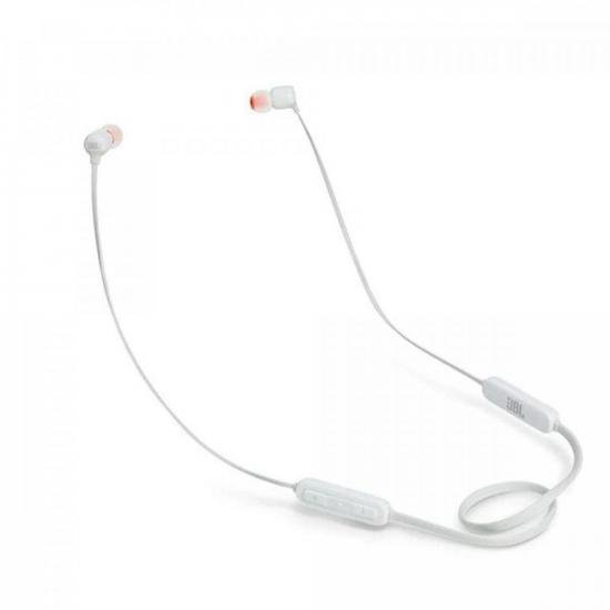 Fone de Ouvido Bluetooth Tune 110BT Branco JBL por 0,00 à vista no boleto/pix ou parcele em até 1x sem juros. Compre na loja Mundomax!