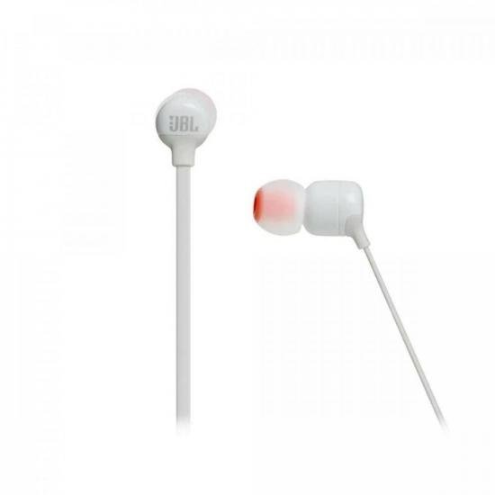 Fone de Ouvido Bluetooth Tune 110BT Branco JBL por 0,00 à vista no boleto/pix ou parcele em até 1x sem juros. Compre na loja Mundomax!