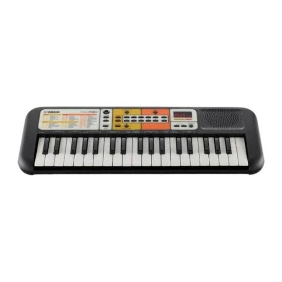 Mini Teclado Yamaha PSS-F30 Preto por 585,00 à vista no boleto/pix ou parcele em até 10x sem juros. Compre na loja Mundomax!
