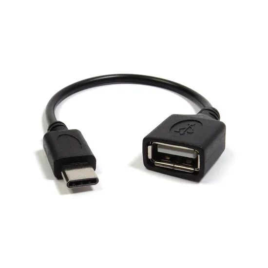Cabo OTG USB Tipo C Macho para USB Fêmea 15cm Storm (71012)