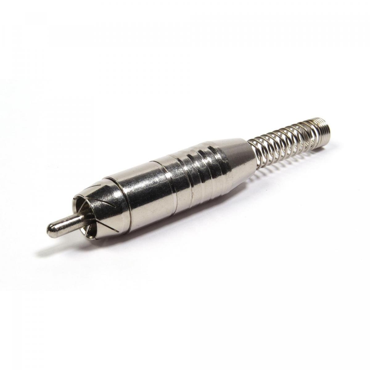 Plug RCA Com Mola Niquel PGRC0024 Storm - Mundomax