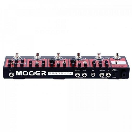 Pedaleira de Efeitos para Guitarra Red Truck MOOER por 2.119,90 à vista no boleto/pix ou parcele em até 12x sem juros. Compre na loja Mundomax!