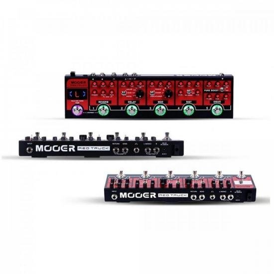 Pedaleira de Efeitos para Guitarra Red Truck MOOER por 2.119,90 à vista no boleto/pix ou parcele em até 12x sem juros. Compre na loja Mundomax!
