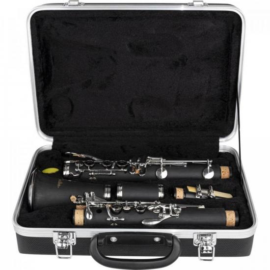Clarinete Bb SFT6402 Preto SHELTER por 1.279,99 à vista no boleto/pix ou parcele em até 12x sem juros. Compre na loja Mundomax!