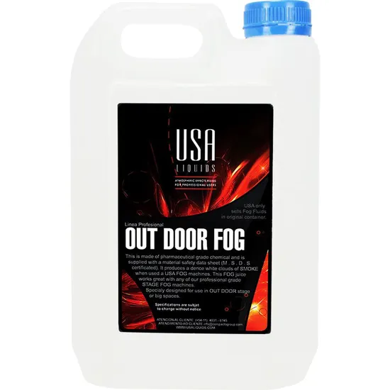 Carga De Fumaça 5 Litros Out Door Fog Profissional USA (71125)