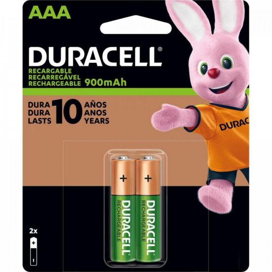 Pilha Recarregável AAA 900MAH DURACELL por 54,90 à vista no boleto/pix ou parcele em até 2x sem juros. Compre na loja Mundomax!
