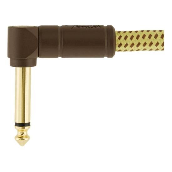 Cabo para Instrumentos P10 x P10 (90°) 3m DELUXE SERIES Amarelo Tweed por 199,00 à vista no boleto/pix ou parcele em até 7x sem juros. Compre na loja Mundomax!