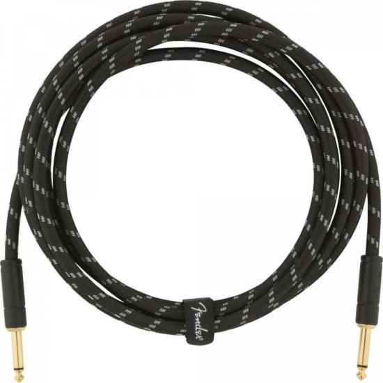 Cabo para Instrumentos FENDER 3m P10 x P10 DELUXE SERIES Preto Tweed (71279)