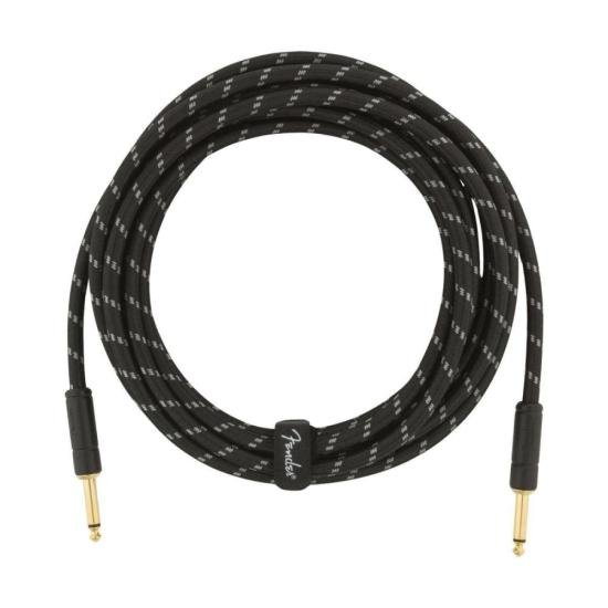 Cabo para Instrumentos P10 x P10 4,5m DELUXE SERIES Preto Tweed por 239,00 à vista no boleto/pix ou parcele em até 9x sem juros. Compre na loja Mundomax!