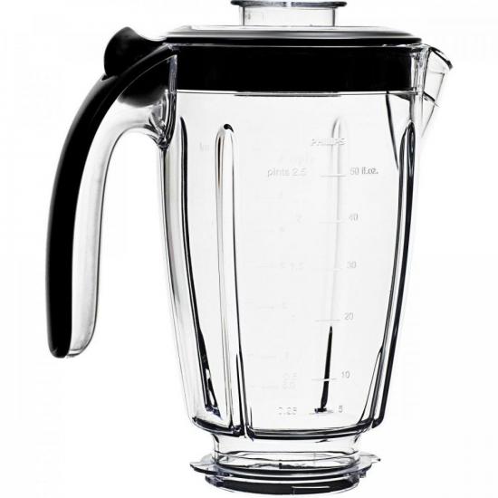 Copo para Liquidificadores com Tampa + Sobretampa Preta HR2993/30 WALITA por 169,99 à vista no boleto/pix ou parcele em até 6x sem juros. Compre na loja Mundomax!