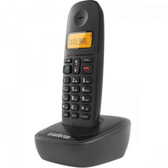 Telefone sem Fio TS2510 Preto INTELBRAS por 175,00 à vista no boleto/pix ou parcele em até 7x sem juros. Compre na loja Mundomax!