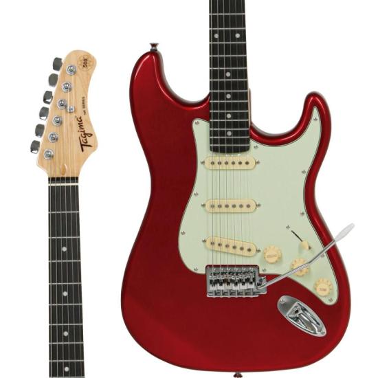 Guitarra Tagima TG-500 Candy Apple E/MG por 1.049,00 à vista no boleto/pix ou parcele em até 12x sem juros. Compre na loja Mundomax!