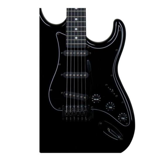 Guitarra Tagima TG-500 Black E/BK por 1.222,00 à vista no boleto/pix ou parcele em até 12x sem juros. Compre na loja Mundomax!