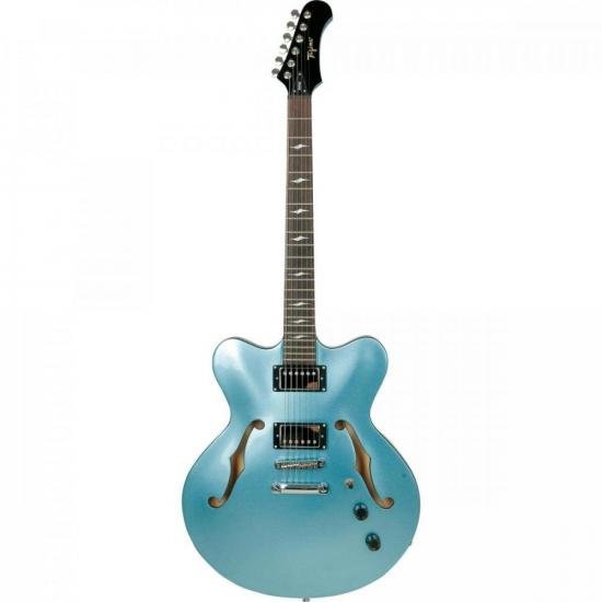 Guitarra Tagima Jazz Blues Seattle Lake Placid Blue por 0,00 à vista no boleto/pix ou parcele em até 1x sem juros. Compre na loja Mundomax!