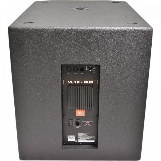 Caixa Subwoofer Ativo VL18A Preta JBL por 5.606,90 à vista no boleto/pix ou parcele em até 12x sem juros. Compre na loja Mundomax!