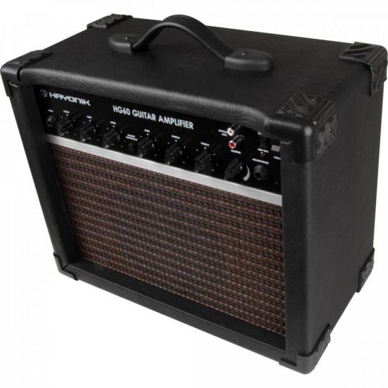 Cubo Para Guitarra Hayonik HG60 60W Preto por 1.169,00 à vista no boleto/pix ou parcele em até 12x sem juros. Compre na loja Mundomax!