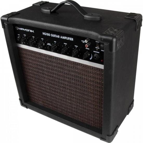 Cubo Para Guitarra 100W HG100 Preto HAYONIK por 1.149,00 à vista no boleto/pix ou parcele em até 12x sem juros. Compre na loja Mundomax!