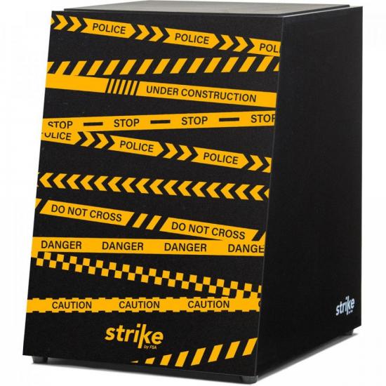 Cajon Eletroacústico Inclinado Strike Caution SK5057 FSA por 0,00 à vista no boleto/pix ou parcele em até 1x sem juros. Compre na loja Mundomax!