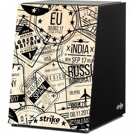 Cajon Eletroacústico Inclinado Strike Stamps SK5055 FSA por 458,99 à vista no boleto/pix ou parcele em até 10x sem juros. Compre na loja Mundomax!