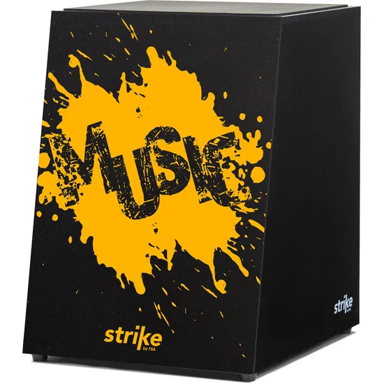 Cajon Eletroacústico Inclinado Strike Splash SK5053 FSA (71495)
