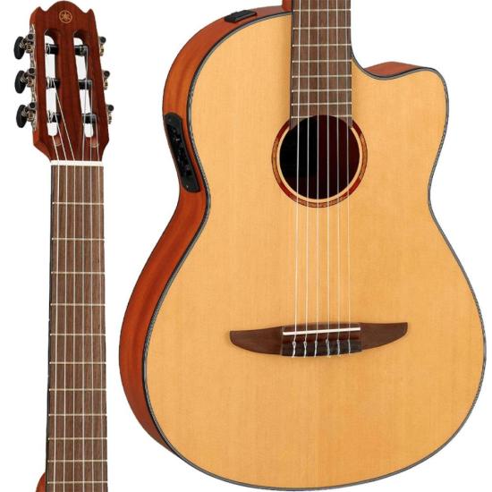 Violão Yamaha NCX1 Eletroacústico Nylon Natural por 3.499,00 à vista no boleto/pix ou parcele em até 12x sem juros. Compre na loja Mundomax!
